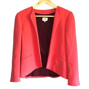 Wilfred Coral crepe blazer